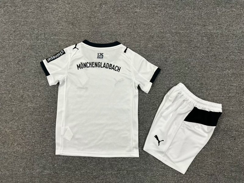 2025-2026 kids Borussia Monchengladbach home Jersey + free socks