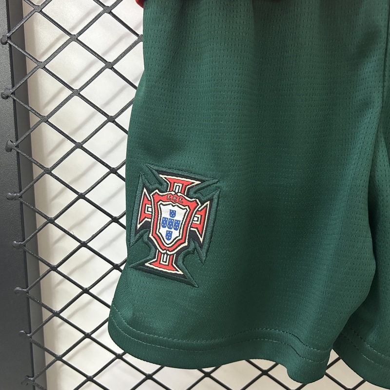 2025-2026 Portugal home jersey kids + free socks