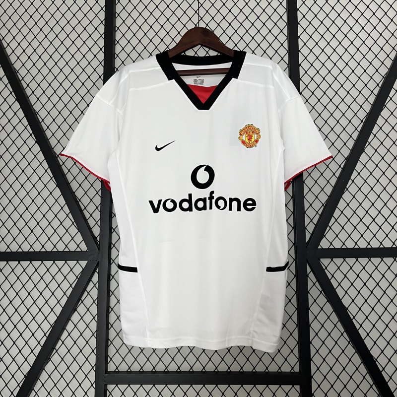 2002-2003 away Retro Manchester United Soccer Jerseys