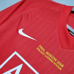 2007-2008 home Retro Manchester United Soccer Jerseys