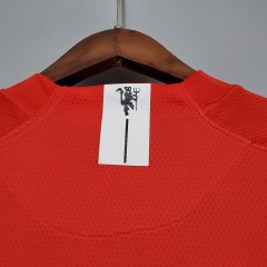2007-2008 home Retro Manchester United Soccer Jerseys