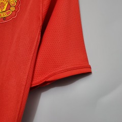 2007-2008 home Retro Manchester United Soccer Jerseys