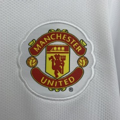 2008-2009 away long sleeve Retro Manchester United Soccer Jerseys Champions League