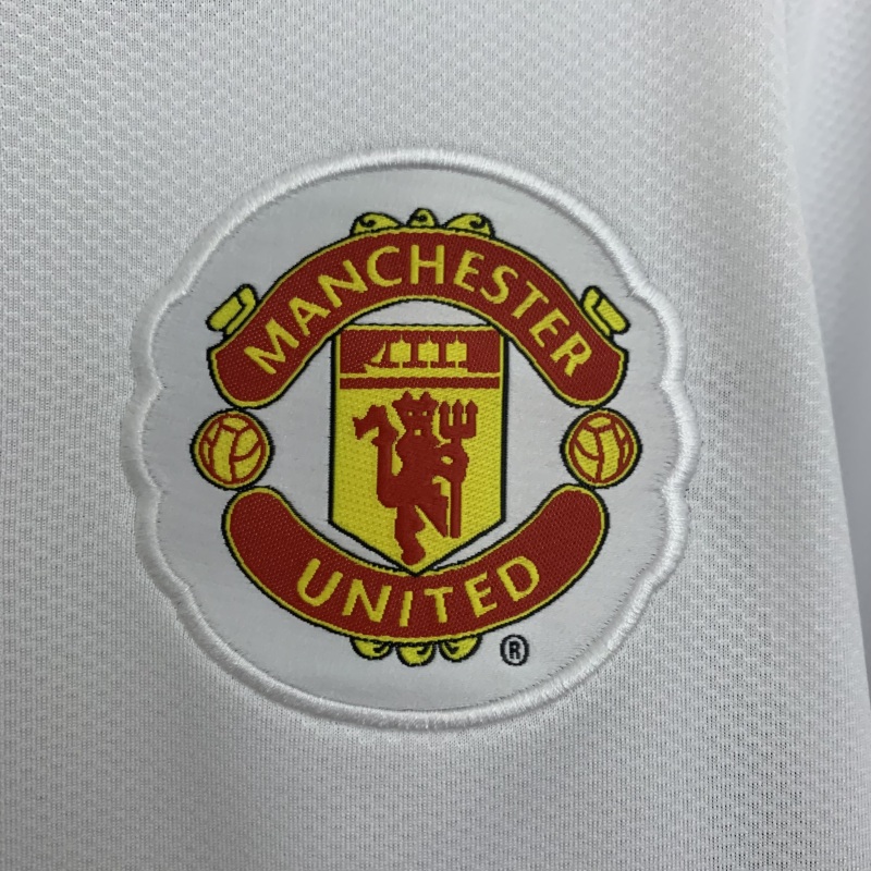 2008-2009 away long sleeve Retro Manchester United Soccer Jerseys Champions League