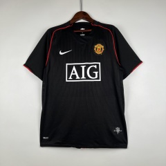 2007-2008 away Retro Manchester United Soccer Jerseys