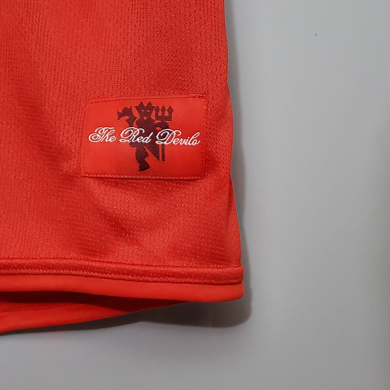 2007-2008 home Retro Manchester United Soccer Jerseys