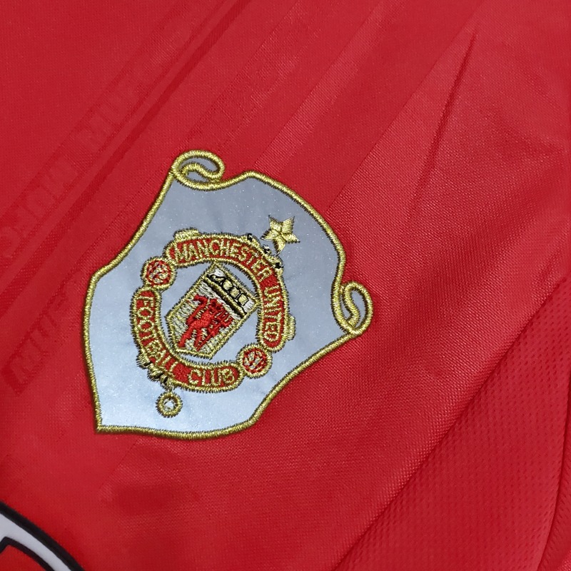1999-2000 home Retro Manchester United Soccer Jerseys
