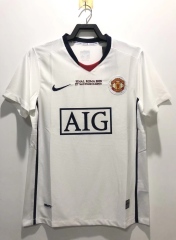 2008-2009 away Retro Manchester United Soccer Jerseys Champions League