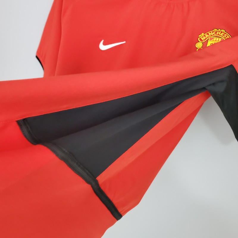 2002-2004 home Retro Manchester United Soccer Jerseys