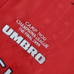 1999-2000 home Retro Manchester United Soccer Jerseys