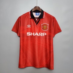 1994-1996 home Retro Manchester United Soccer Jerseys