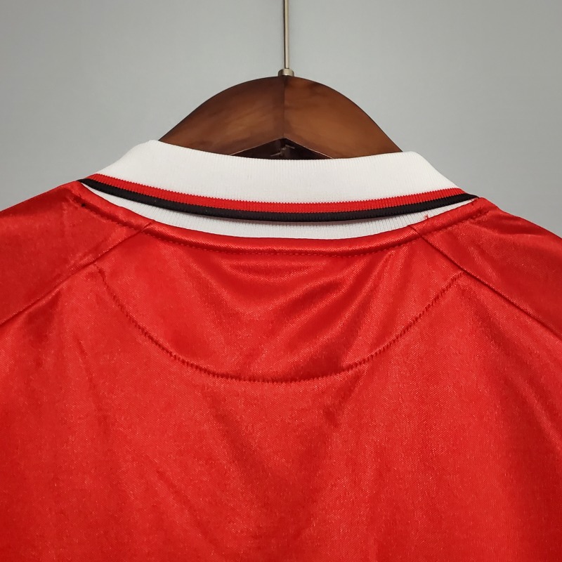 1999-2000 home Retro Manchester United Soccer Jerseys