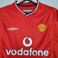 2000-2001 home Retro Manchester United Soccer Jerseys