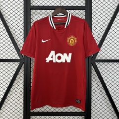 2011-2012 home Retro Manchester United Soccer Jerseys