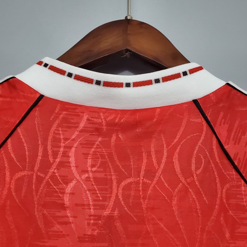 1990-1992 home Retro Manchester United Soccer Jerseys