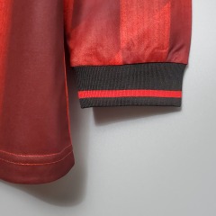 1996 home long sleeve Retro Manchester United Soccer Jerseys