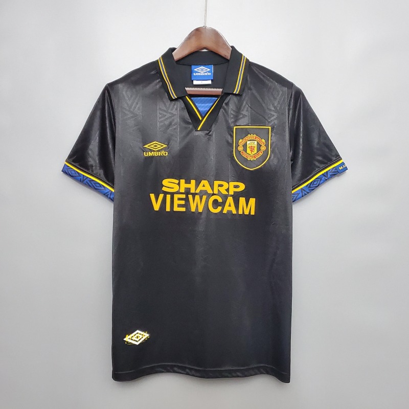 1993-1995 away Retro Manchester United Soccer Jerseys