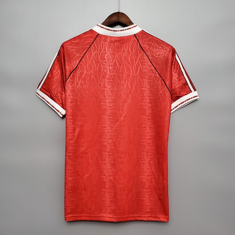 1990-1992 home Retro Manchester United Soccer Jerseys