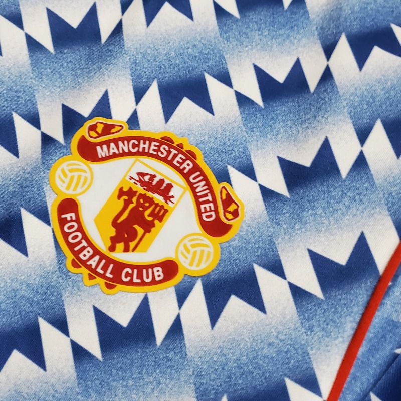 1990-1992 away Retro Manchester United Soccer Jerseys