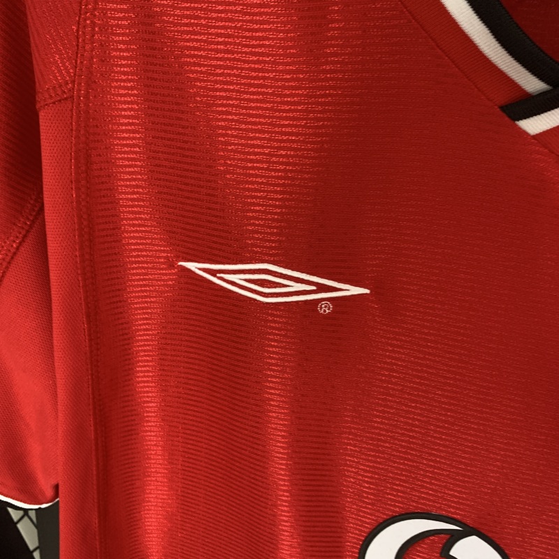 2000-2002 home Retro Manchester United Soccer Jerseys