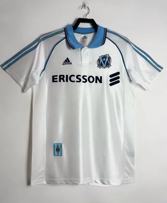 1998-1999 home Retro Marseille Soccer Jerseys