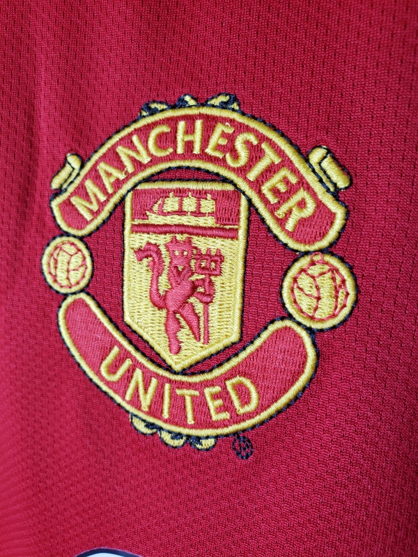 2005 home long sleeve Retro Manchester United Soccer Jerseys