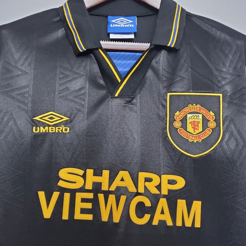 1993-1995 away Retro Manchester United Soccer Jerseys