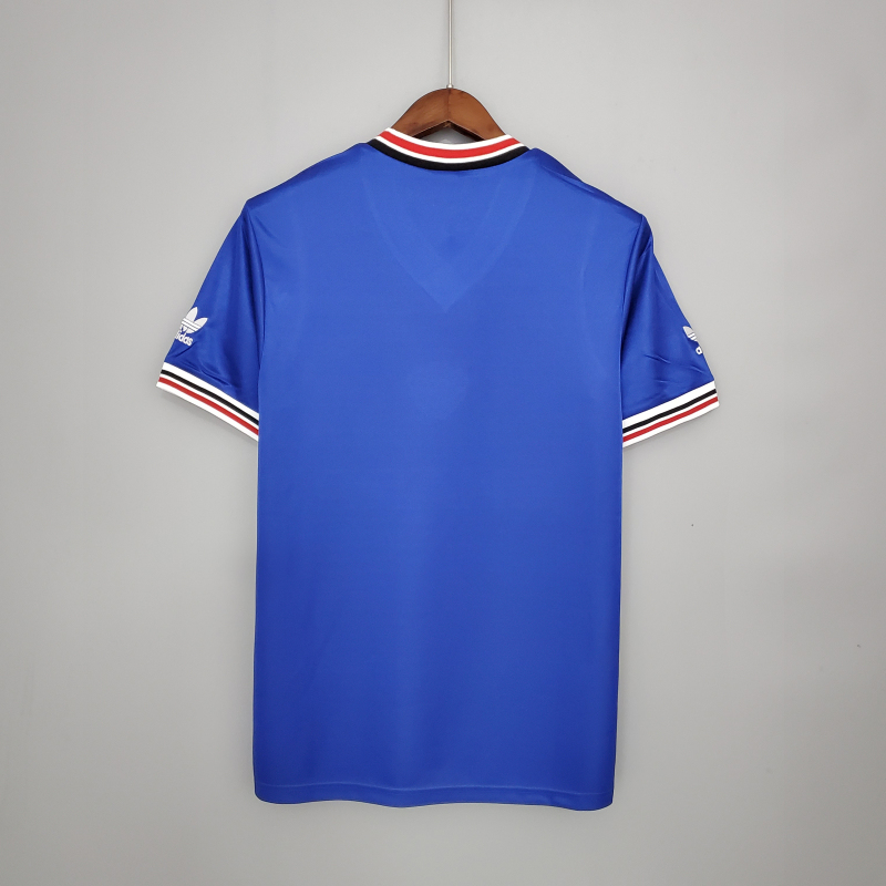 1985-1986 away Retro Manchester United Soccer Jerseys