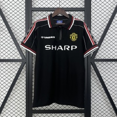1998-1999 away Retro Manchester United Soccer Jerseys