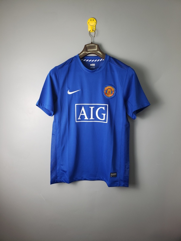 2007-2008 away Retro Manchester United Soccer Jerseys