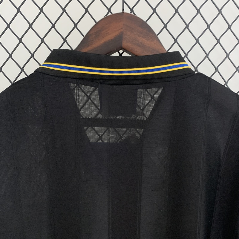 1993-1995 away long sleeve Retro Manchester United Soccer Jerseys