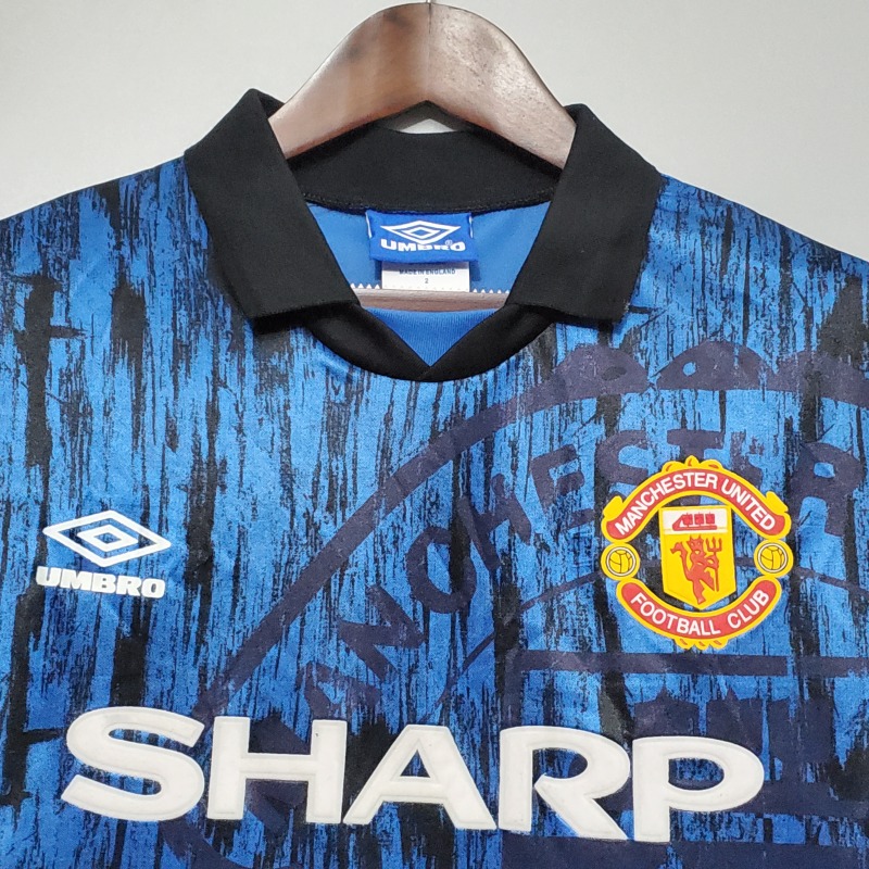 1992-1993 away Retro Manchester United Soccer Jerseys