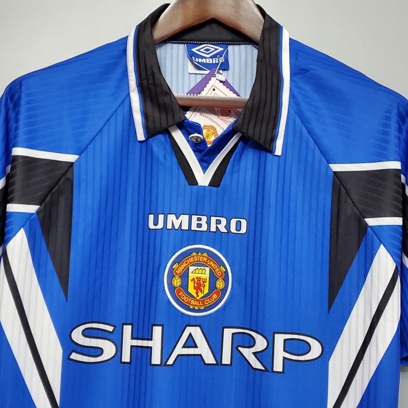 1996-1997 away Retro Manchester United Soccer Jerseys