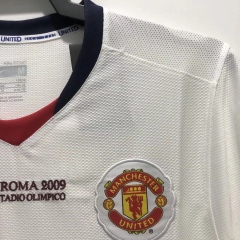 2008-2009 away Retro Manchester United Soccer Jerseys Champions League