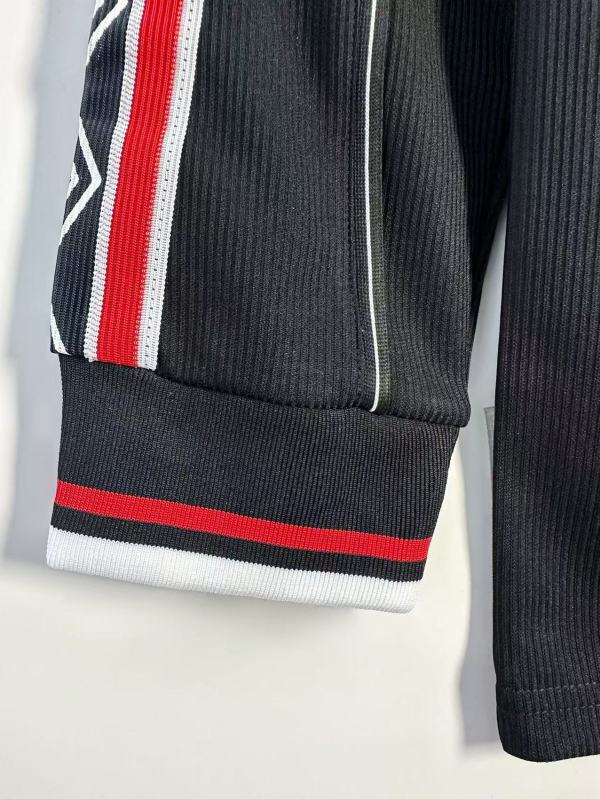 1998 away long sleeve Retro Manchester United Soccer Jerseys