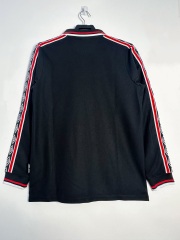 1998 away long sleeve Retro Manchester United Soccer Jerseys