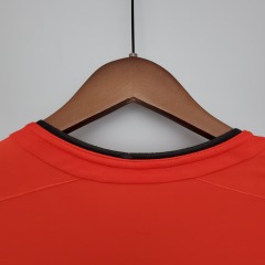 2002-2004 home long sleeve Retro Manchester United Soccer Jerseys