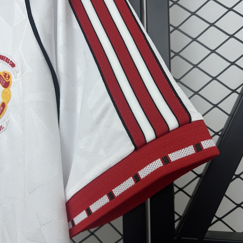1991 away Retro Manchester United Soccer Jerseys