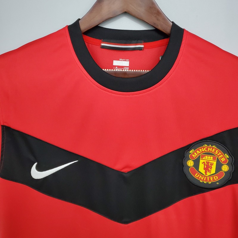 2009-2010 home Retro Manchester United Soccer Jerseys