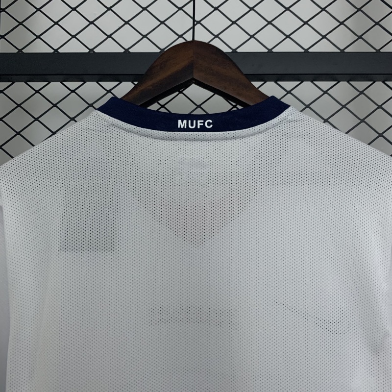 2008-2009 away long sleeve Retro Manchester United Soccer Jerseys Champions League