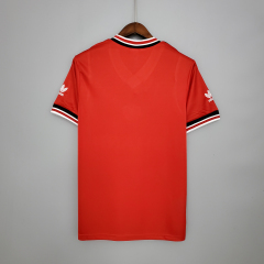 1985-1986 home Retro Manchester United Soccer Jerseys