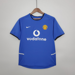 2002-2004 away Retro Manchester United Soccer Jerseys