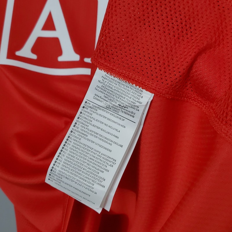 2007-2008 home Retro Manchester United Soccer Jerseys