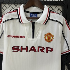 1998-1999 Commemorative Edition Retro Manchester United Soccer Jerseys