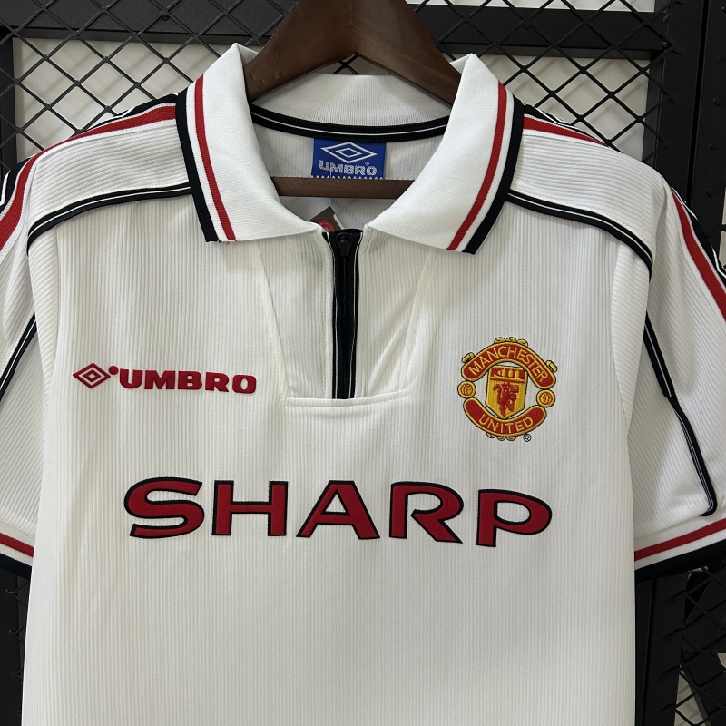 1998-1999 Commemorative Edition Retro Manchester United Soccer Jerseys