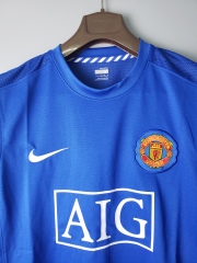 2007-2008 away Retro Manchester United Soccer Jerseys