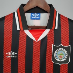 Retro 94/96 Manchester City away S-XX