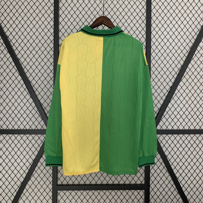 1992-1994 away long sleeve Retro Manchester United Soccer Jerseys