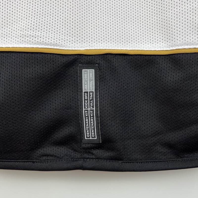 01/02 100th Anniversary Edition Retro Manchester United Soccer Jerseys
