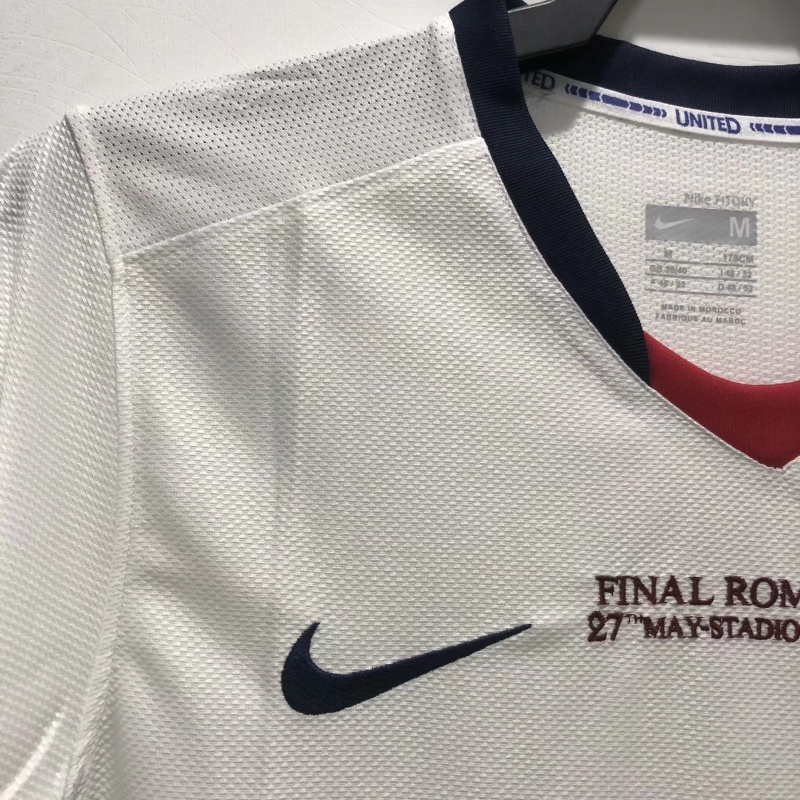 2008-2009 away Retro Manchester United Soccer Jerseys Champions League